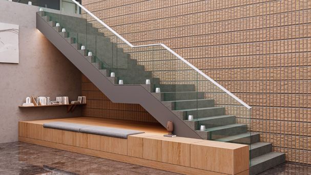 Staircase Aluminium Railings